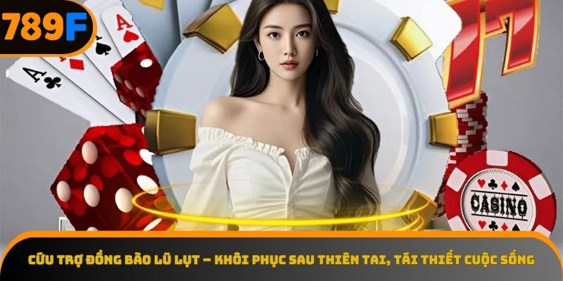 789F tái thiết sau thiên tai cần sự chung tay bền vững